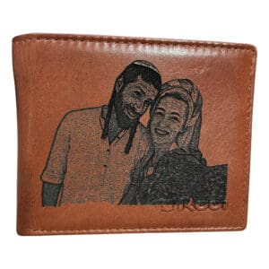 Wallet with engraving