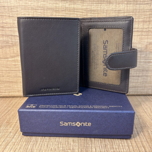 ⁦Attack 2 Slg ארנק עם הגנה מפני RFID סמסונייט CT843149 samsonite leather wallets⁩ – תמונה ⁦4⁩