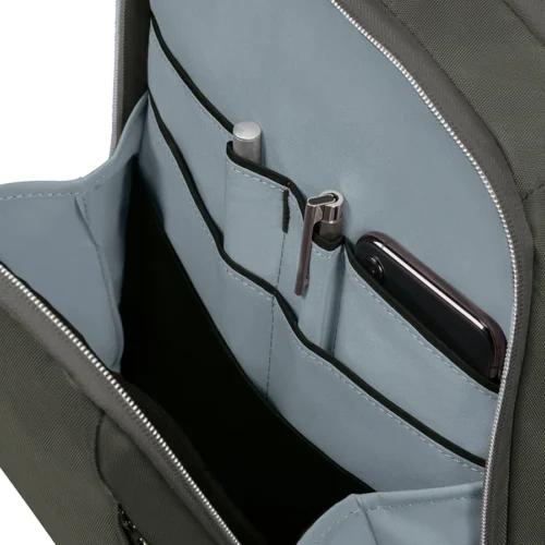 ⁦Samsonite Guardit Classy Samsonite תיק גב 14.1 אינץ' ירוק מתכת KH124002⁩ – תמונה ⁦10⁩